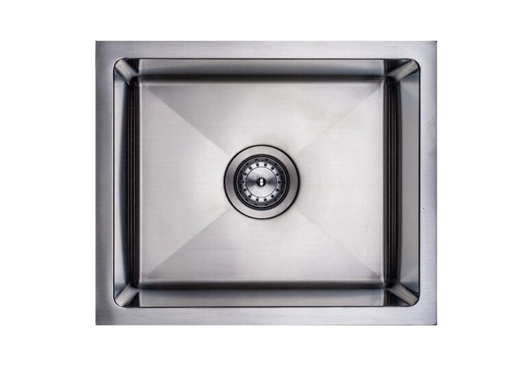 E-1815 Small 18" Single Bowl Stainless Steel Kitchen Sink