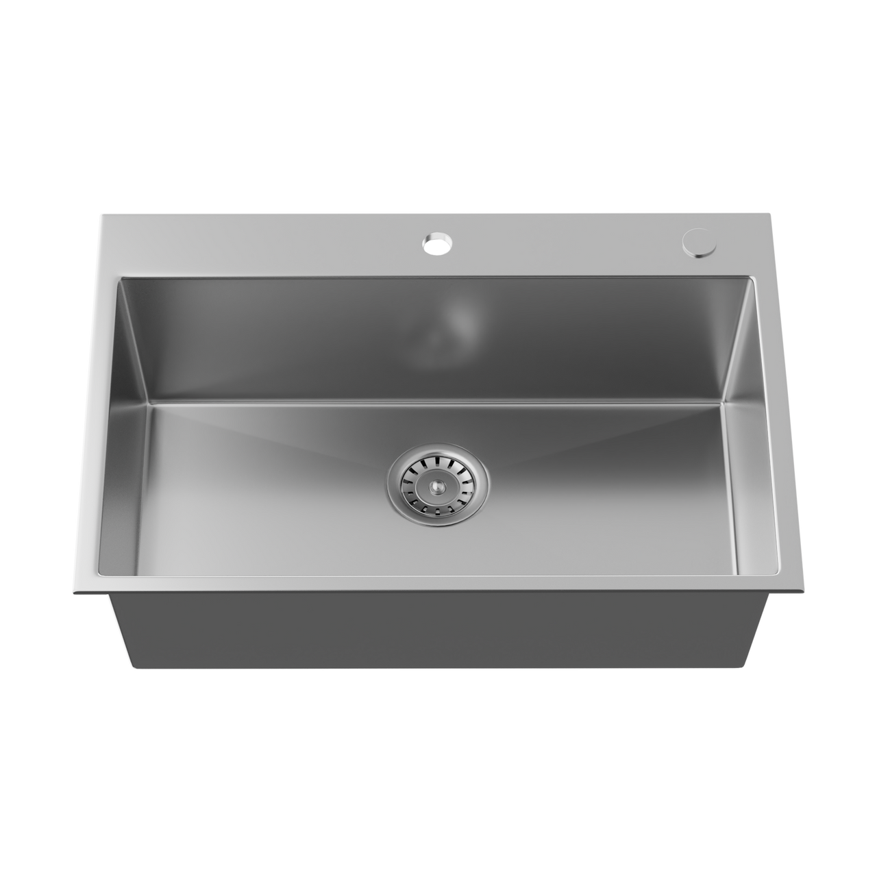 EP-3018 Dual Mount Single Bowl (30x18) Stainless Steel Kitchen Sink