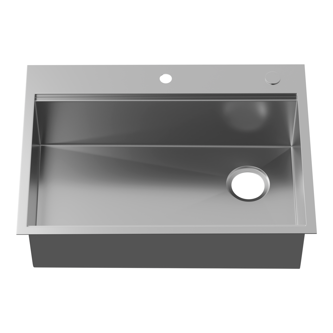 RWS-30" Workstation Single Basin Stainless Steel Kitchen Sink