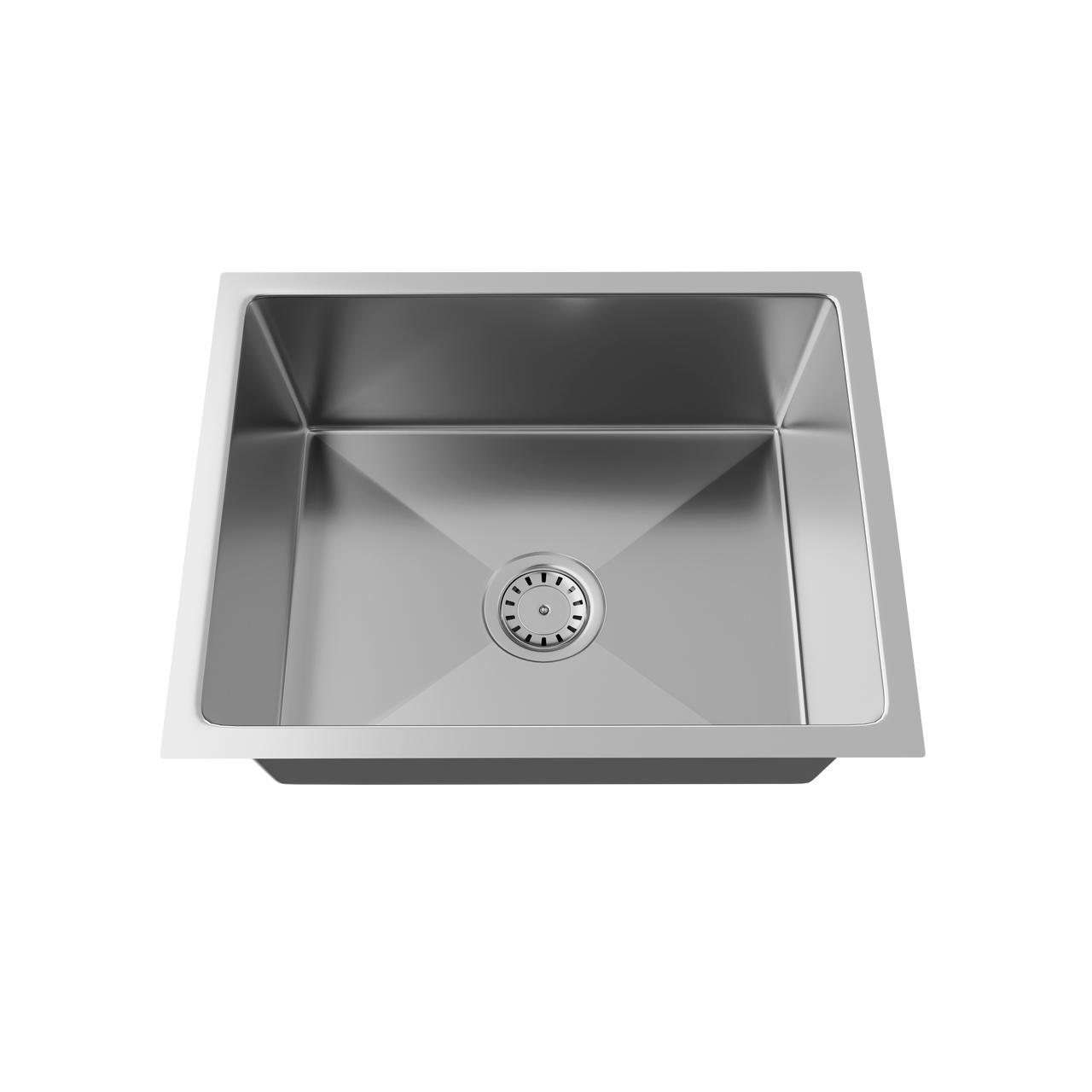 E-2318 Medium 23" Single Bowl Stainless Steel Kitchen Sink