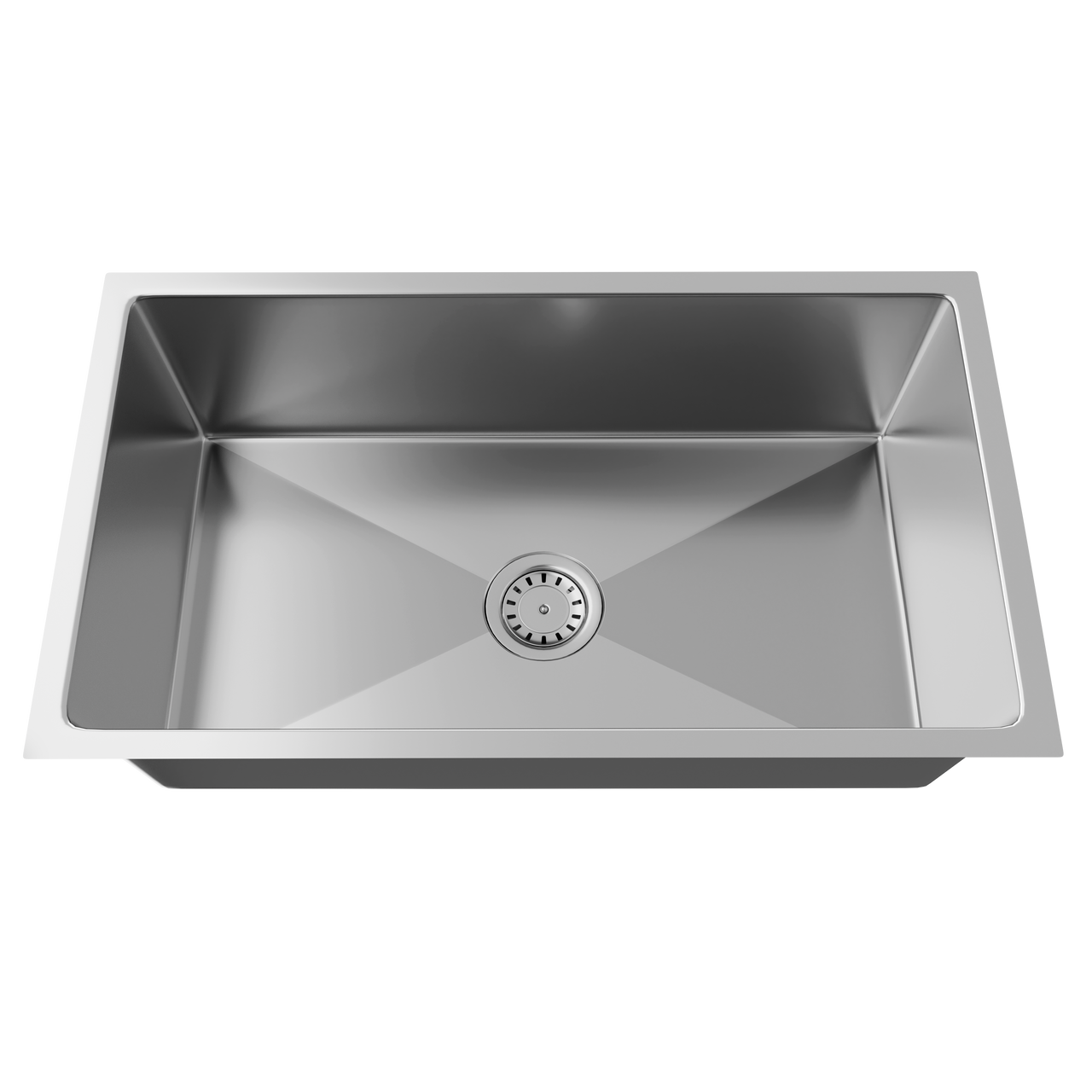 E-3018 Large Single Bowl (30x18) Stainless Steel Kitchen Sink